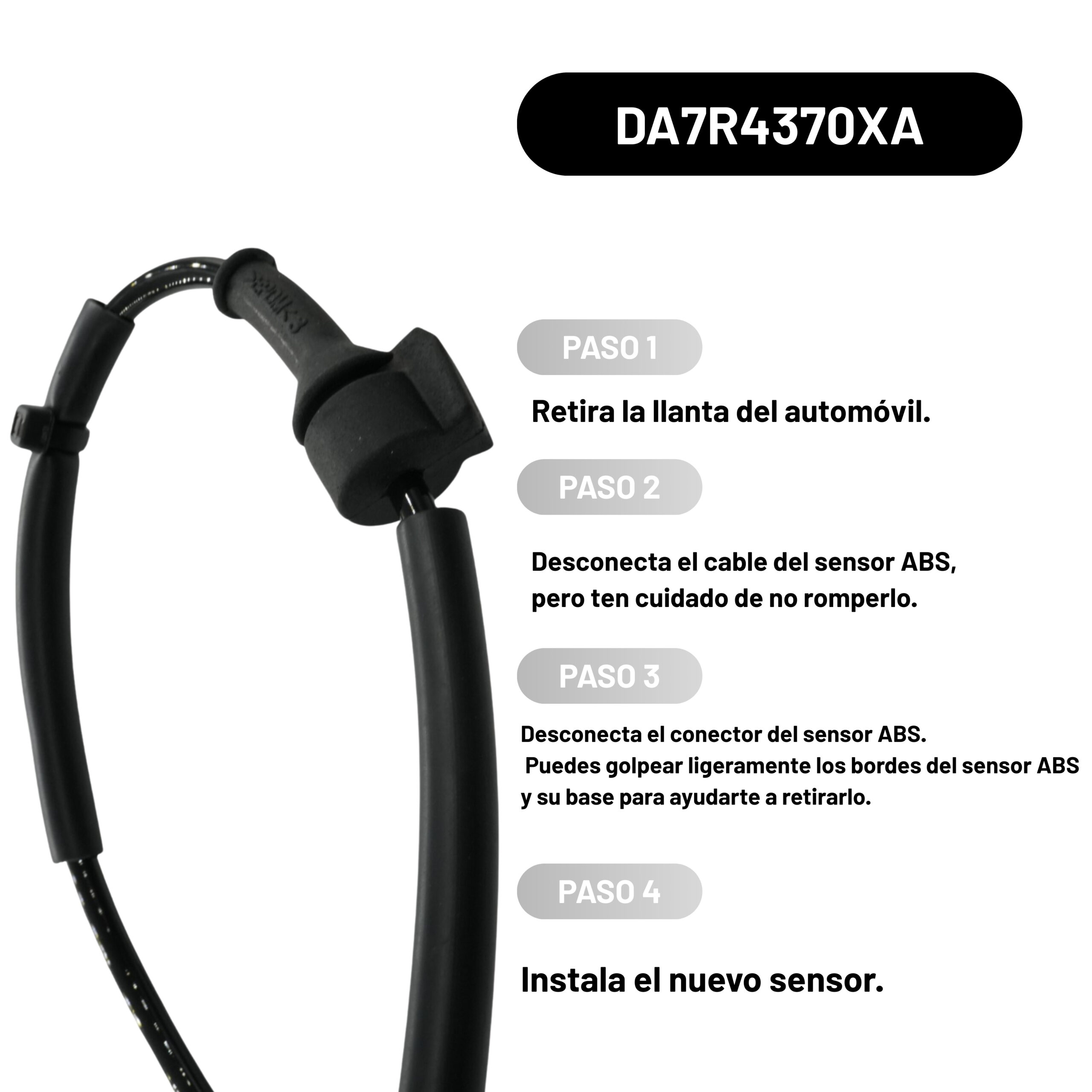 Sensor ABS delantero derecho/izquierdo Mazda 2 2019-2025 - Image 2
