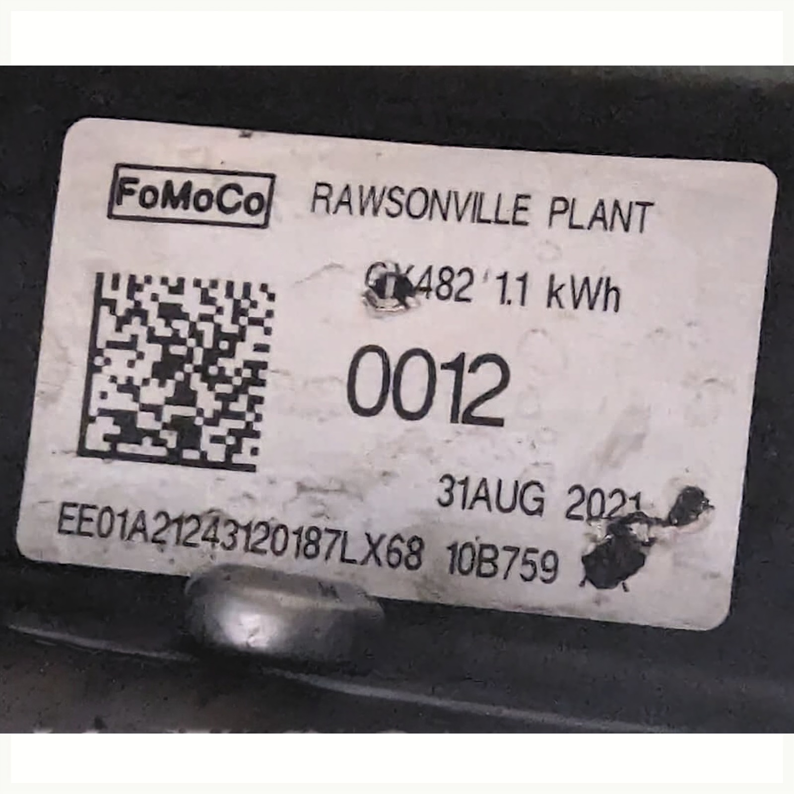 Bateria Bms Ford Escape Iv 2.5 L Hybrid 2020 - 2024 - Image 7